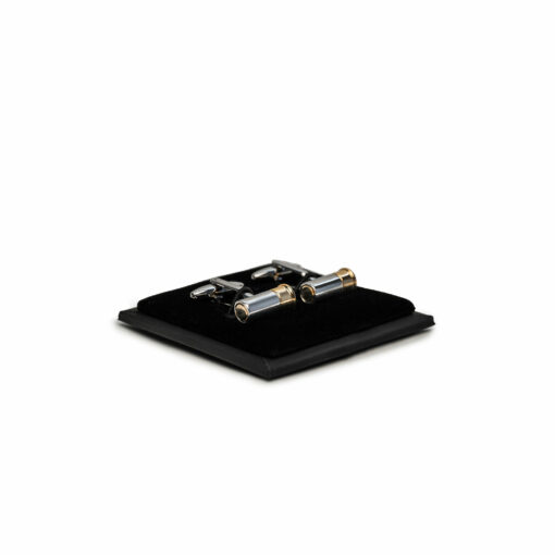 Silver Shotgun Cartridge Cufflinks