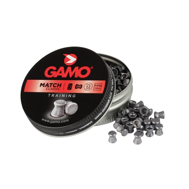 Gamo Match Flat Nose .177/4.5mm Pellets - Farm Cottage Brands