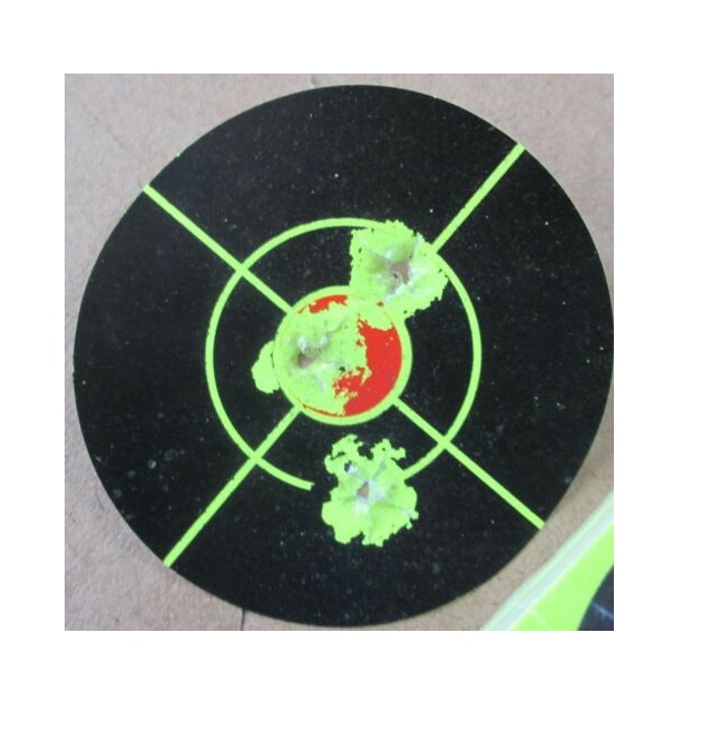 25 Pack 400 2 Stick Splatter Adhesive SPLATTERBURST Shooting Targets Easy to See 
