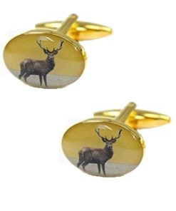 Soprano Standing Stag Cufflinks