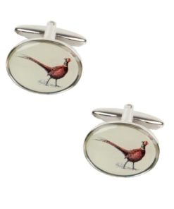 Standing Pheasant Cufflinks