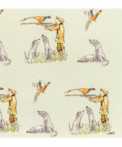 Five Sheets of 'Were You Shooting At Me' A2 Wrapping Paper