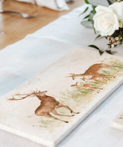 The Humble Hare - 'The Doting Deer' Marble Sharing Platter